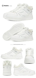 Baasploa Men Winter Sneakers Casual Skateboard Shoes for Men Comfort Plush Warm Cotton Shoes Non-Slip Outdoor Male Sneakers