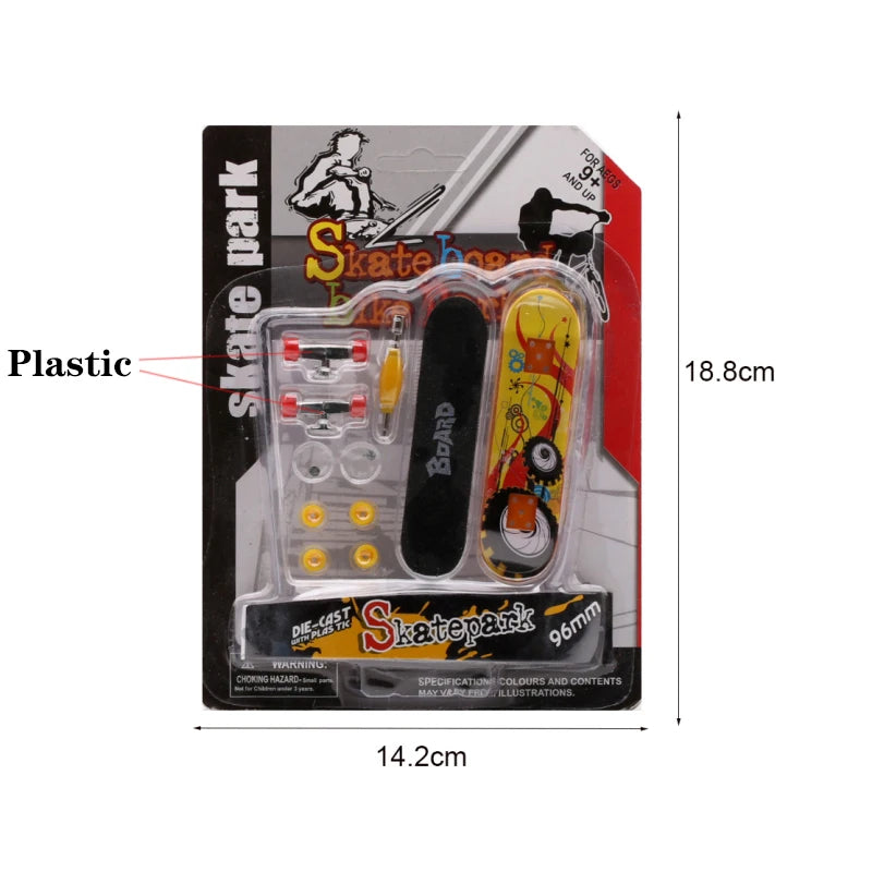 Roller Skates Scooter Finger Skateboard Bike Indoor Home Toys For Tech Deck Ramp Venue Combination Set Children