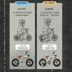 Baby Fiets Children's Bicycle Balance Two-in-One 1-3-6 Years Old Baby Boys and Girls Bike Toddler