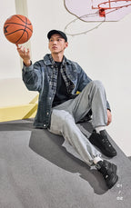 Xtep Yi Xing Cotton Shoes For Men 2024 Winter Shoes Rebound Soft Leisure Durability Support Skateboard Shoes 876419370007