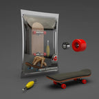 1Set Finger SkateBoard Wooden Fingerboard Toy Professional Stents Fingers Skate Set Novelty Children Christmas Gift