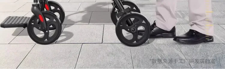 Elderly walker multifunctional assisted walking elderly dedicated walking aid hand push scooter