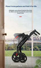 Wheelchair walker special assisted walking for the elderly, rehabilitation walking car, elderly people can push or sit