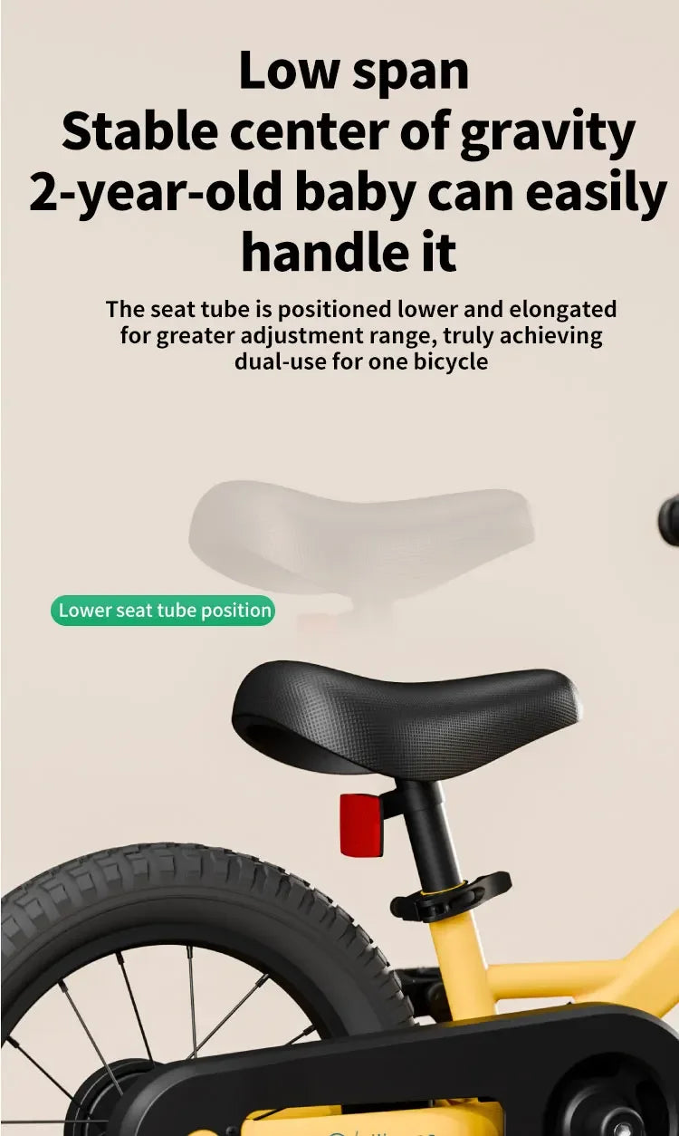 muchuan kids balance bike bike 2 in 1 2-6 years old aluminum alloy