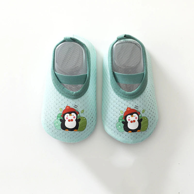 Cute Cartoon Baby Floor Socks Non-slip Soft Sole Toddler Sock Boy Girls Cotton Children's Toddler Warm Shoes Infant First Walker