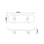 1Set Finger SkateBoard Wooden Fingerboard Toy Professional Stents Fingers Skate Set Novelty Children Christmas Gift