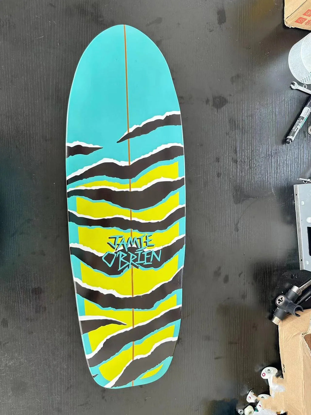 Surf Land Skateboard CX4 CX7 Maple Single Kick Carving Cruiser Skate Board Longboard Pumping Cool Side Sport Street Outdo