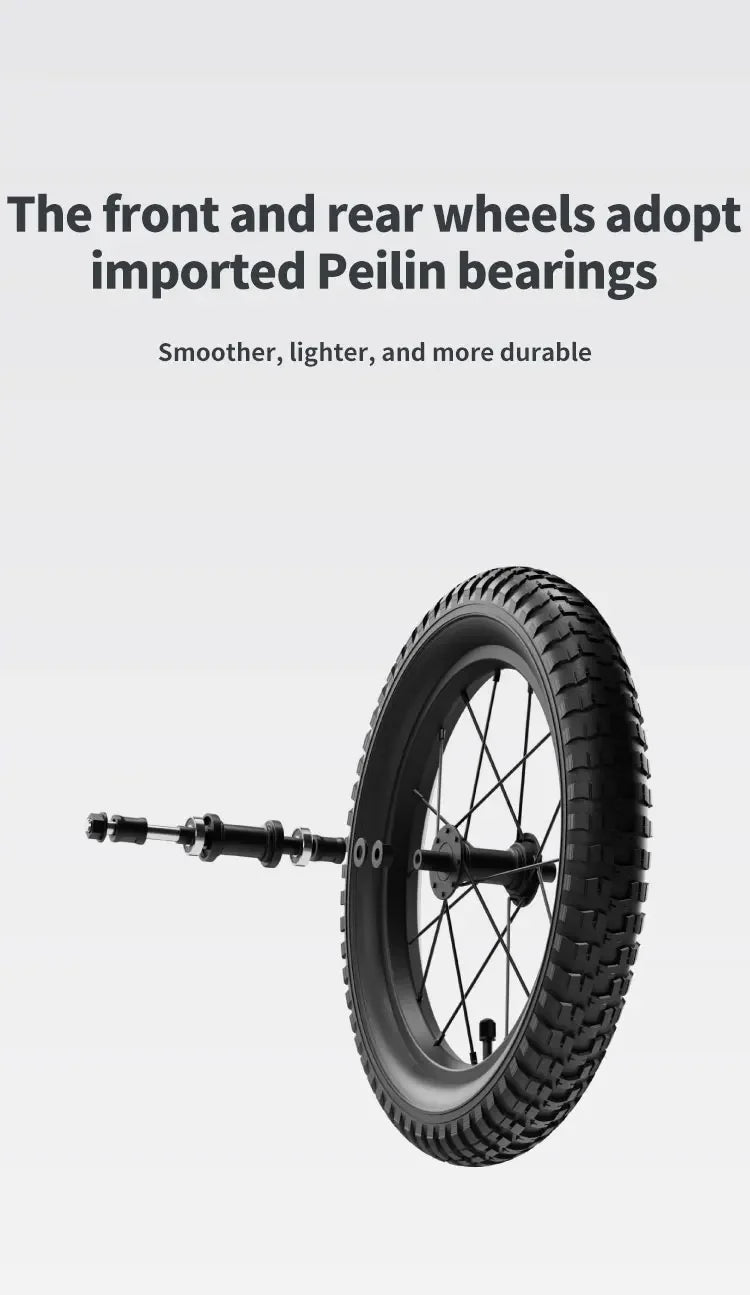 muchuan kids balance bike bike 2 in 1 2-6 years old aluminum alloy