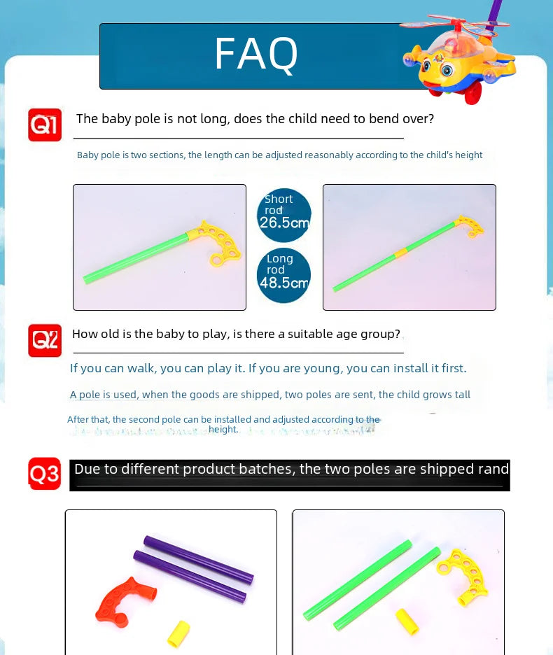 Children's Baby Walker Hand Push Airplane Toy Boys Girls Learning To Walk Infant Step Stool Stall Toy Baby Carrier