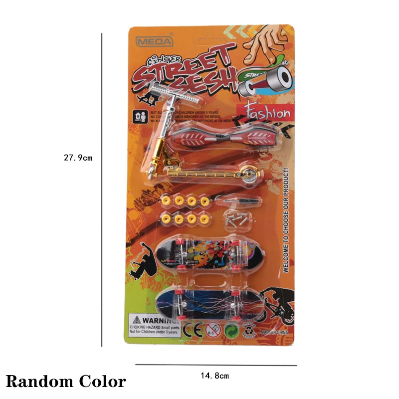 Roller Skates Scooter Finger Skateboard Bike Indoor Home Toys For Tech Deck Ramp Venue Combination Set Children