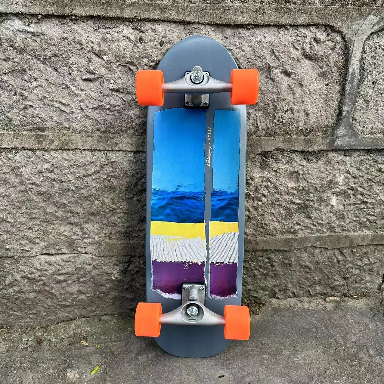 Surf Land Skateboard CX4 CX7 Maple Single Kick Carving Cruiser Skate Board Longboard Pumping Cool Side Sport Street Outdo