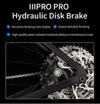 SAVA SF6 Carbon Fiber Gravel Road Bike All Terrain Suitable Off-Road Flat Handlebar Road Bicycle Oil Disc Bicycle Race Bike