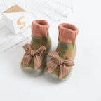 1 Pair Baby Shoes Spring Autumn Cotton Anti-Slip First Shoes Baby Toddler Shoes Cartoon First Walker Kids Soft Rubber Sole Shoe