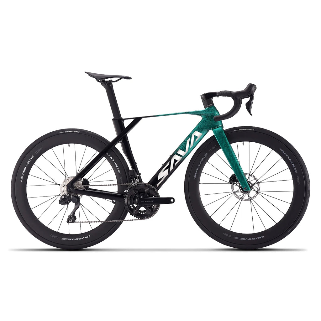 SAVA SLR7 High-End Full Carbon Fiber Road Bike with SHIMAN0 7170 DI2 Kit Competition-Class Road Bike Race Bike