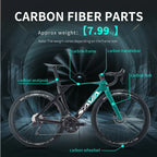 SAVA SLR7 High-End Full Carbon Fiber Road Bike with SHIMAN0 7170 DI2 Kit Competition-Class Road Bike Race Bike