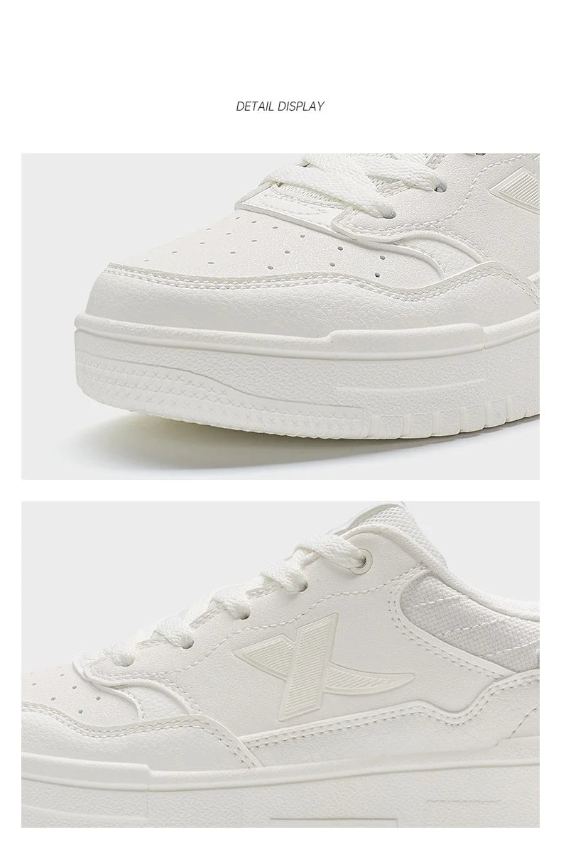 Xtep Skateboarding Shoes For Women 2024 Summer Comfortable Skate Shoes Breathable Outdoor Trekking Support Sneakers 876318310030
