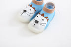 1 Pair Baby Shoes Spring Autumn Cotton Anti-Slip First Shoes Baby Toddler Shoes Cartoon First Walker Kids Soft Rubber Sole Shoe
