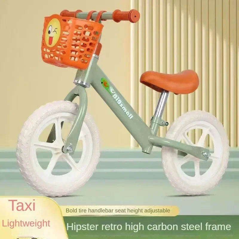 Children's Balance Bike Without Pedals 2-6 Years Old 3 Children's Bicycle  Walker Yo-yo Scooter