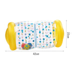 Baby Crawling Roller Inflatable Toy With Bell Learning To Walk Walker Activity Early Education Toy