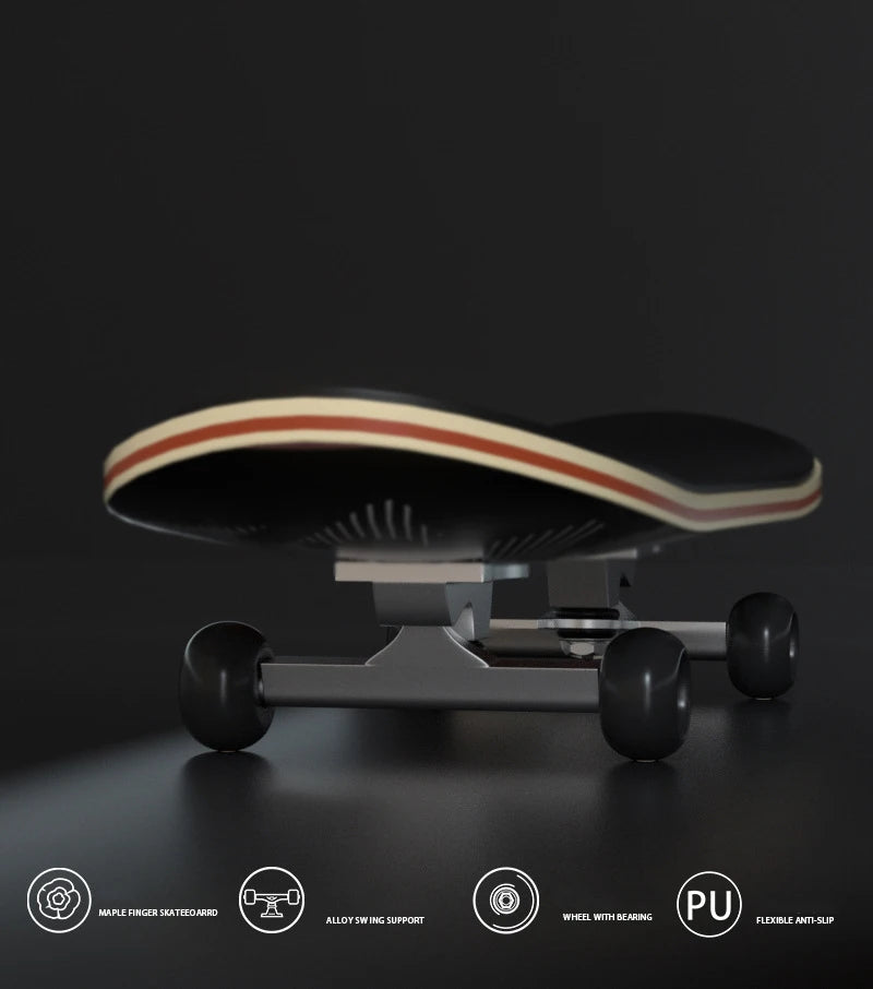 2024 New Toy Finger Skateboards Hobbies Novelty Anti Stress Sensory Fingerboard Toys Mini Funny Gift For Kids Boy