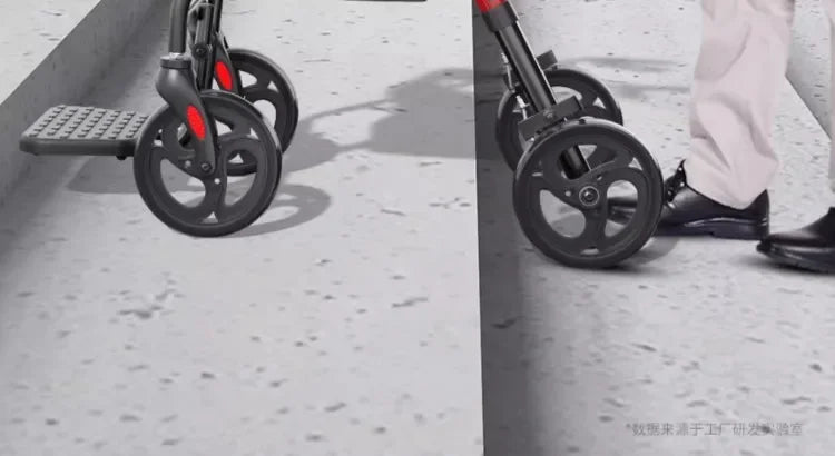 Elderly walker multifunctional assisted walking elderly dedicated walking aid hand push scooter