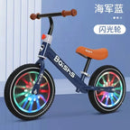 New Detachable Children's Balance Bike Pedalless Bike 2 To 6 Years Old Child Scooter 12-inch Sliding Balance Bike Flash Wheel