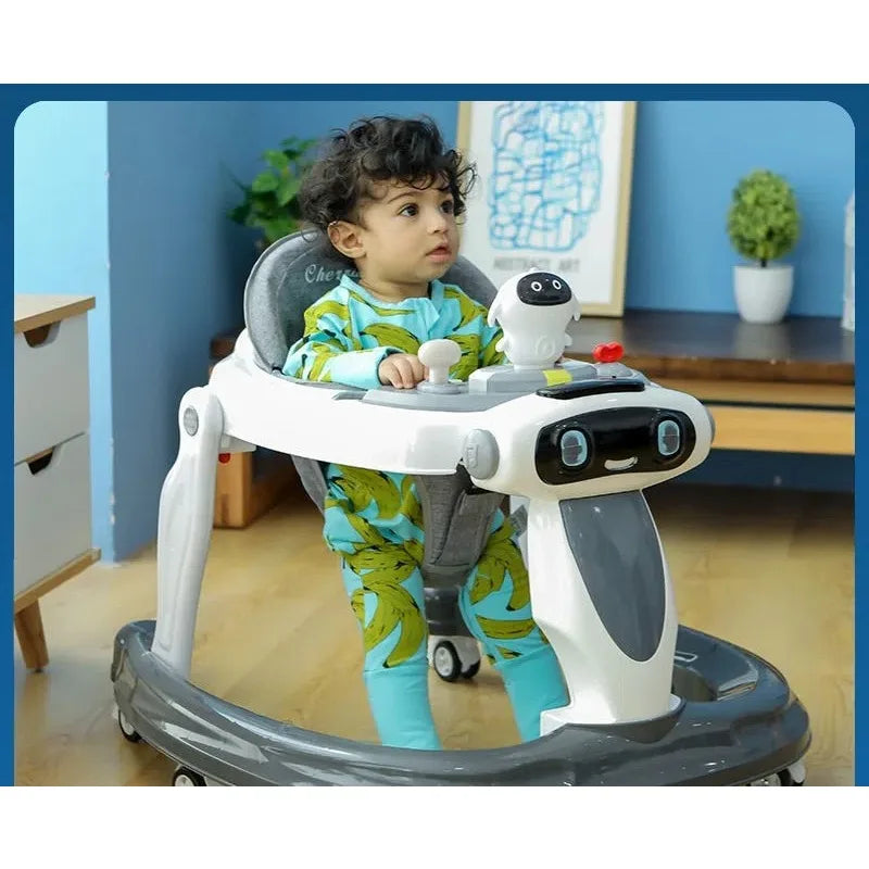 Suitable for Infants Aged 0 to 1 with Anti O-shaped Legs Equipped with Anti Roll and Anti Roll Legs Multifunctional Walker