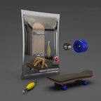 1Set Finger SkateBoard Wooden Fingerboard Toy Professional Stents Fingers Skate Set Novelty Children Christmas Gift