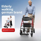 Elderly walker multifunctional assisted walking elderly dedicated walking aid hand push scooter