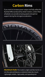 SAVA  Full Carbon Fiber electronic shifting Road Bike with SHIMAN0 ULTEGRA 8170 Di2 Race Class Road Bike 7.2kg