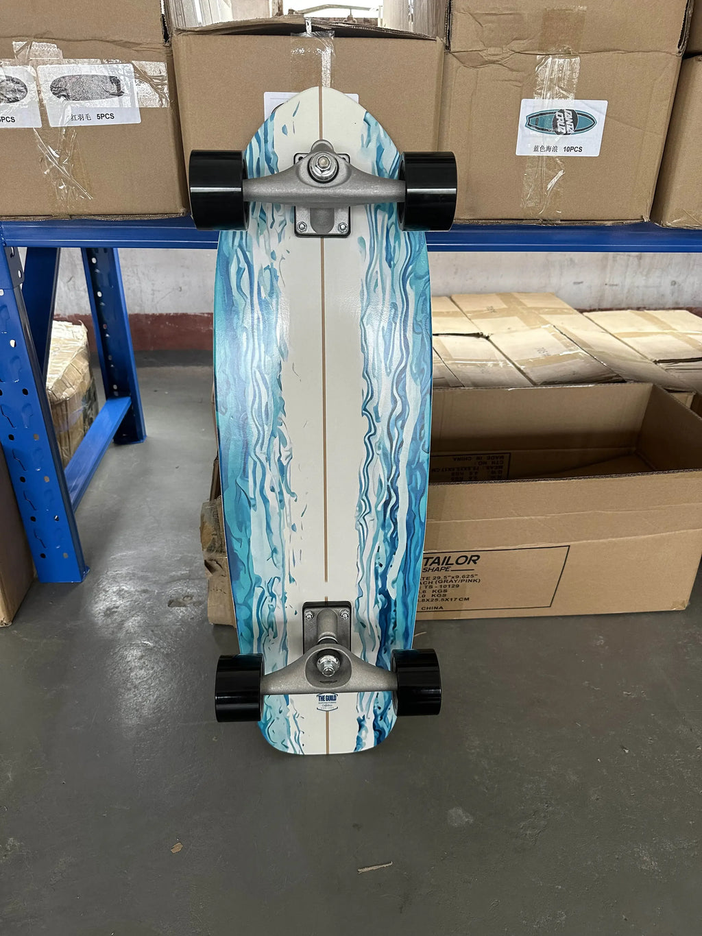 Surf Land Skateboard CX4 CX7 Maple Single Kick Carving Cruiser Skate Board Longboard Pumping Cool Side Sport Street Outdo