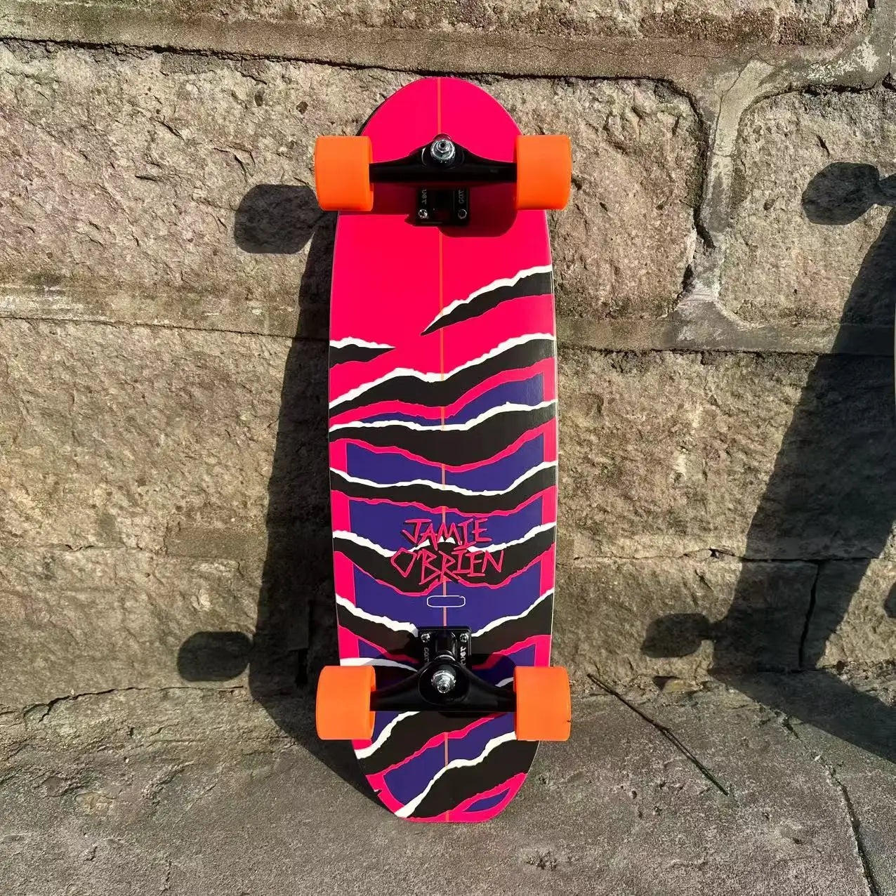 Surf Land Skateboard CX4 CX7 Maple Single Kick Carving Cruiser Skate Board Longboard Pumping Cool Side Sport Street Outdo