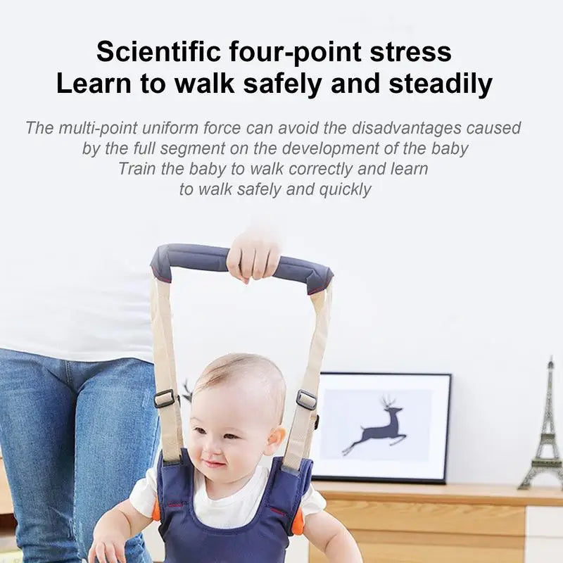 Baby Walking Helper Toddler Harness Assistant Belt Baby Walker Helper Walking Baby Trainer Adjustable Baby Learning Walker For