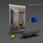 Puzzle Toy Finger Skateboard Maple Wood Fingerboard Hobbies Novelty Anti Stress Sensory Toys For Boy Mini Funny Cute Skate Gift