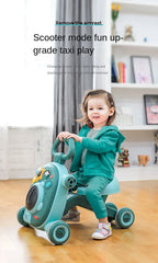 LazyChild Baby Walker Three-In-One Multi-Function Adjustable Children's Stroller Children's Walker Baby Walker DropShipping