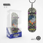 Wooden Professional Finger Skateboards DIY Toys Skate Park Tech Parts Deck Stunt Metal Bracket Bearing Wheel Tabletop Toys Gifts