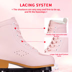 Pink Purple Blue Women Double Row Roller Skates Leather Breathable 4 wheel Sliding Skating Rollers sneakers size 31 32 33 34 35