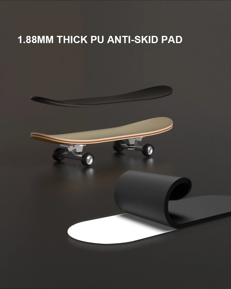 2024 New Toy Finger Skateboards Hobbies Novelty Anti Stress Sensory Fingerboard Toys Mini Funny Gift For Kids Boy