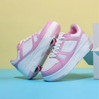 Roller Skate Shoes Kids Snickers With Wheels Children Rollerskates Fashion Outdoor Sports Shoes Girls Boys Gifts For Kids