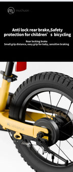 muchuan kids balance bike bike 2 in 1 2-6 years old aluminum alloy