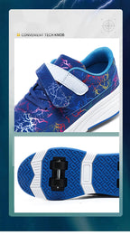 4 Wheel Dual-Use Roller Skates With Detachable Wheels,Sneakers, Boys And Girls Shoes With Wheels,Speed Skate