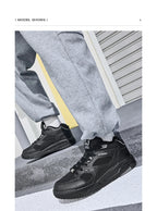 Xtep Yi Xing Cotton Shoes For Men 2024 Winter Shoes Rebound Soft Leisure Durability Support Skateboard Shoes 876419370007